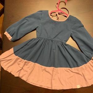 Lavendar and Blue Omi Jo Dress. Size 24 months.